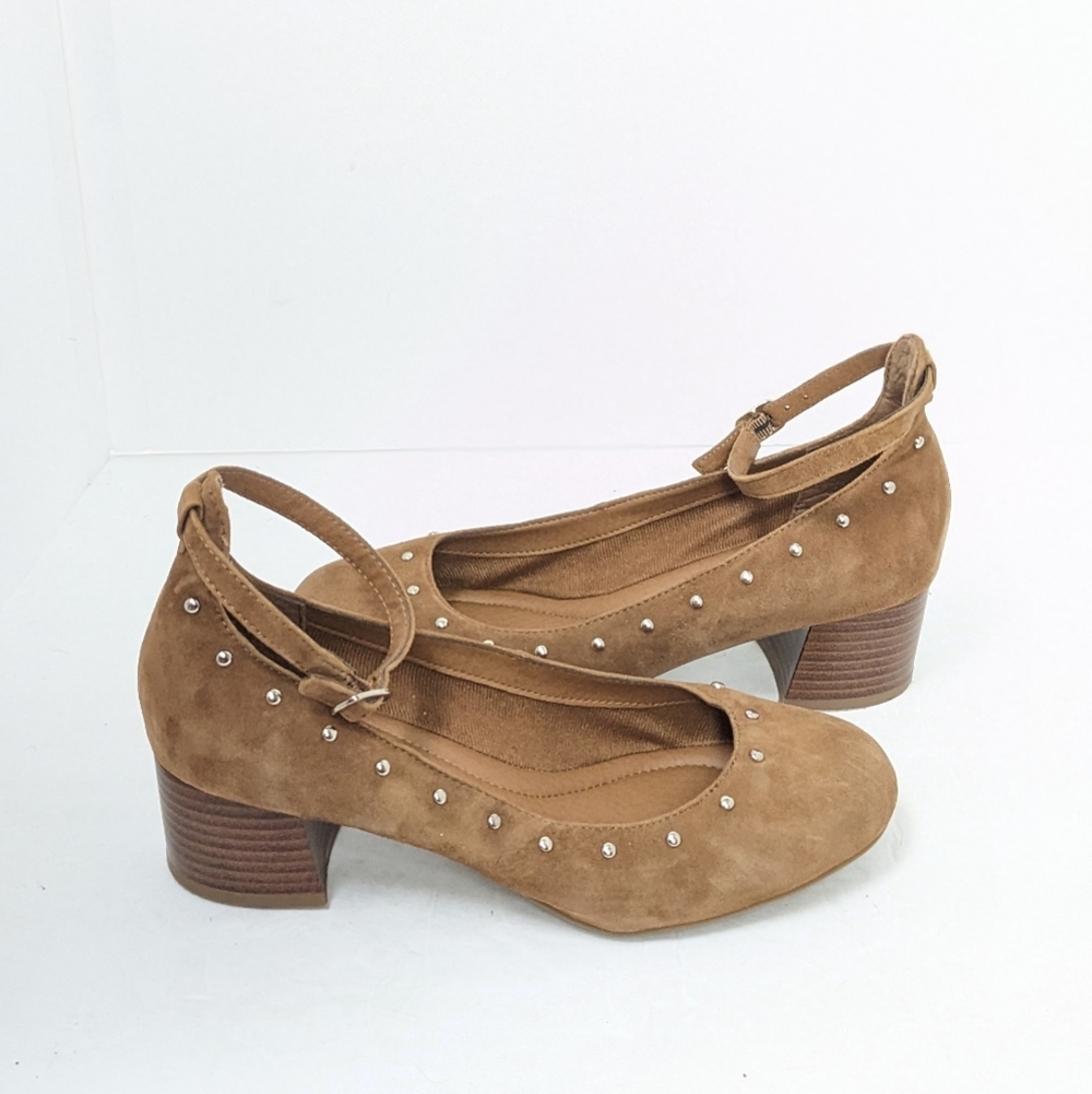Eurosoft  by Sofft suede devi block heels